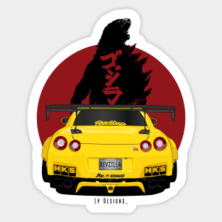 GTR R35 Sticker